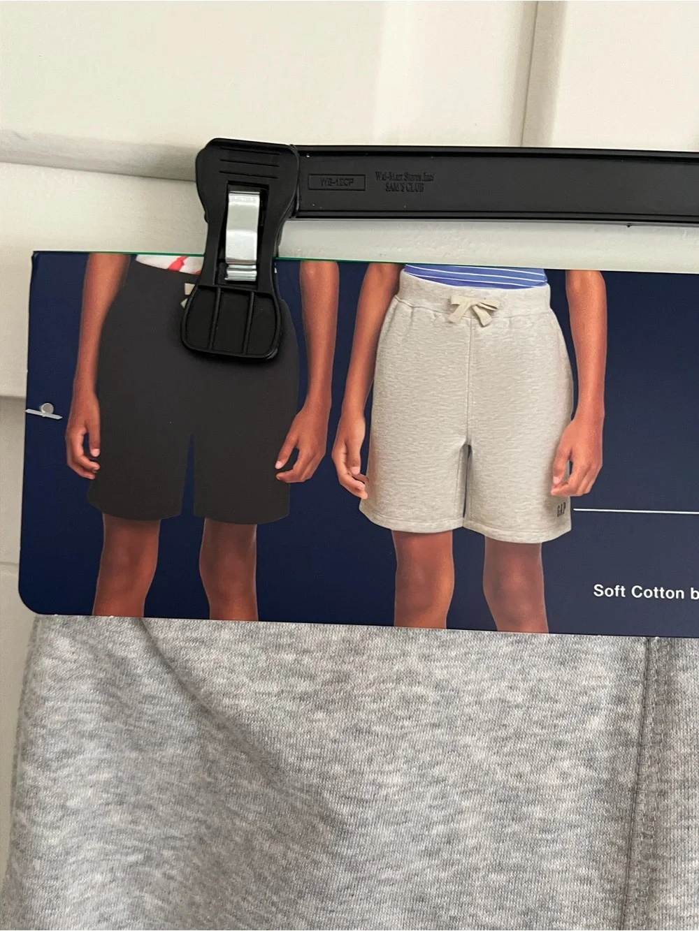 GAP Kids Heather Gray & Navy Athletic Shorts 2-Pack Youth Size M-8 NWT